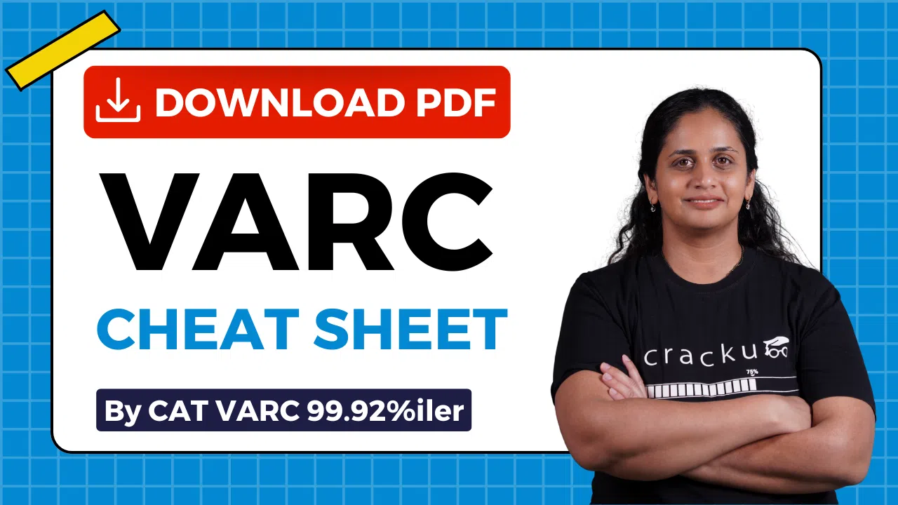 CAT VARC Cheat Sheet PDF