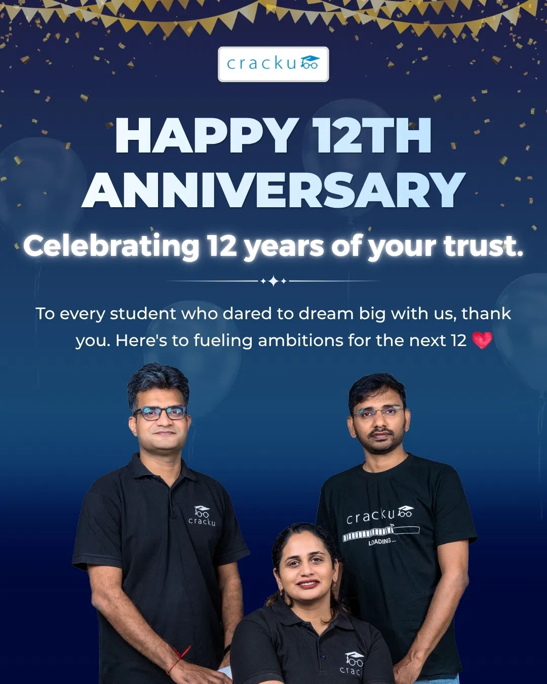 Cracku 12th Anniversary