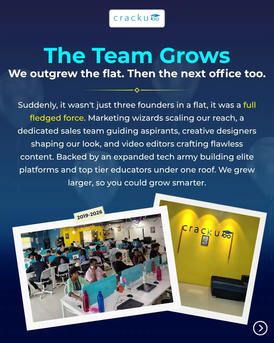 The Cracku team working together to help millions of students