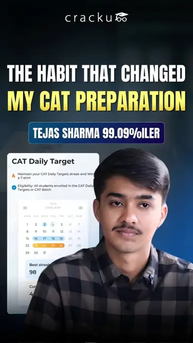 Cracku CAT Daily Target student testimonial