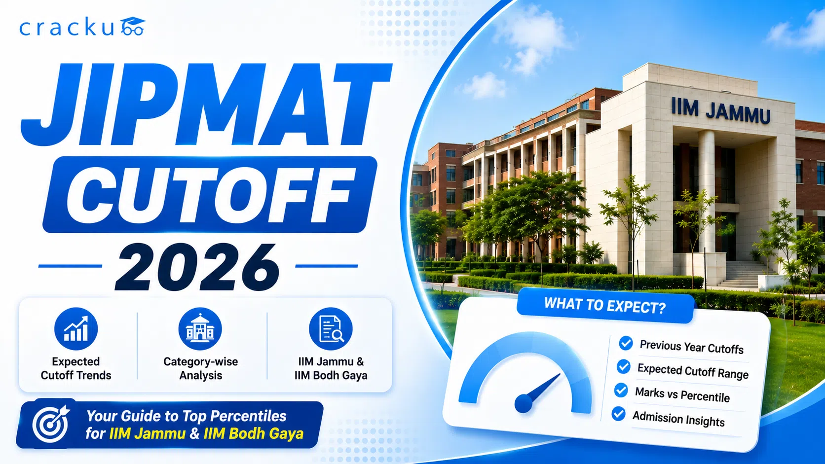 JIPMAT Cutoff 2026, Check Previous Year Cut Offs Analysis image