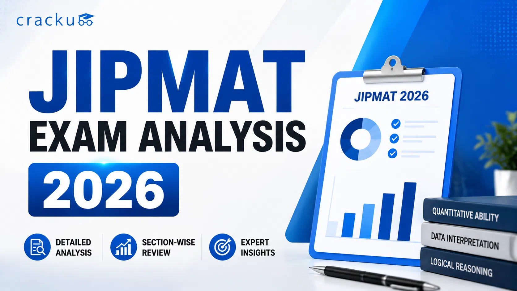 JIPMAT Exam Analysis 2026, Difficulty Level, Good Attempts image