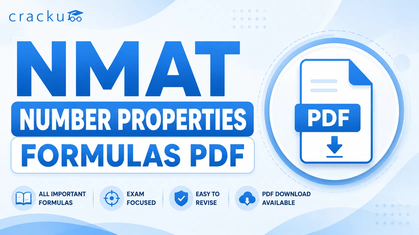 NMAT Number Properties Formulas PDF, Preparation Tips & Tricks image