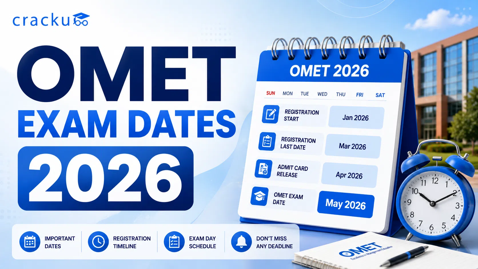 OMET Exam Dates 2026, Exam Schedule, Registration, Results