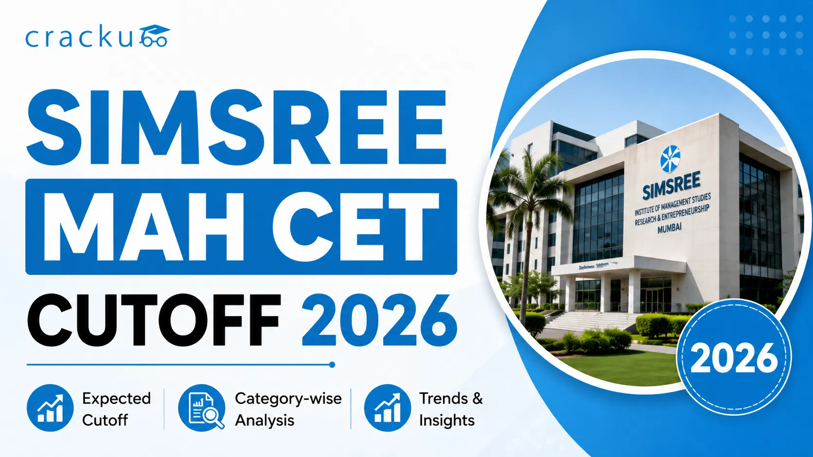 SIMSREE MAH CET Cutoff 2026, Category-Wise Analysis