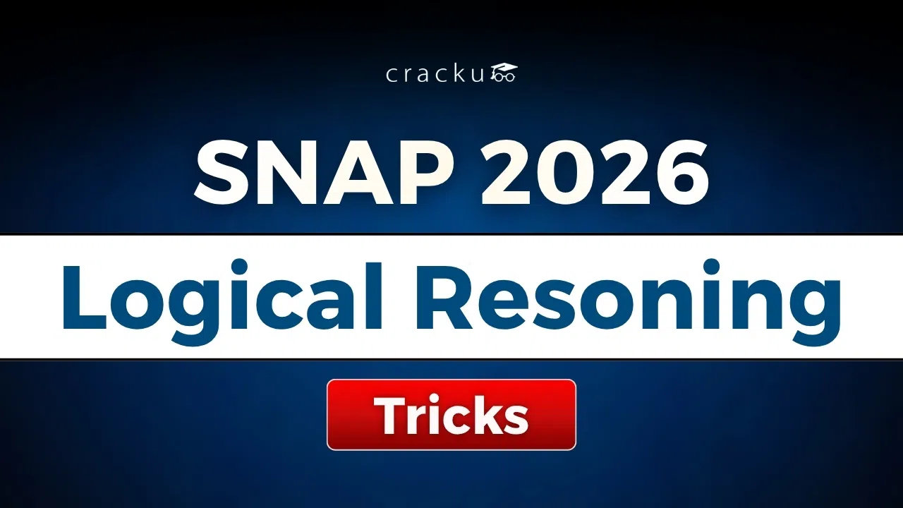 SNAP Logical Reasoning Tricks, Questions, Preparation Tips image
