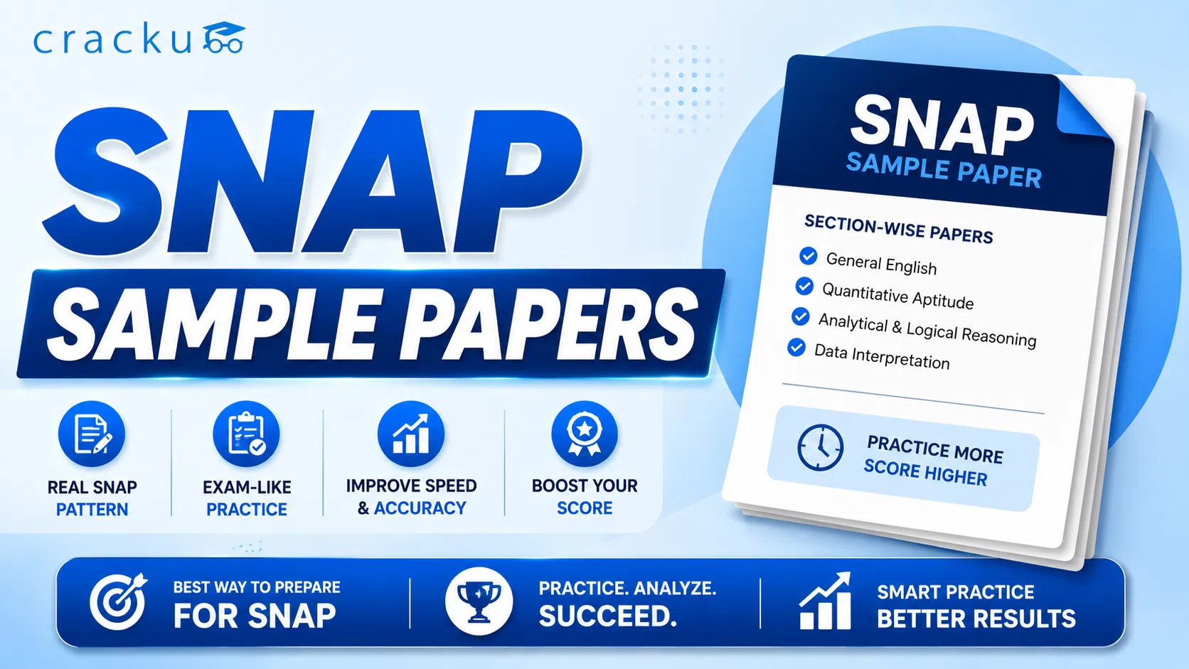 SNAP Sample Papers, Exam Pattern, Download Free PDF image