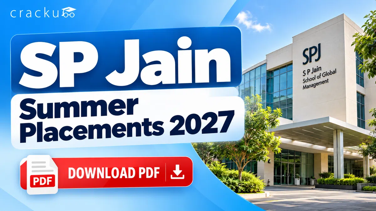 SP Jain Summer Placements 2027 Out, Top Recruiters, Job Roles