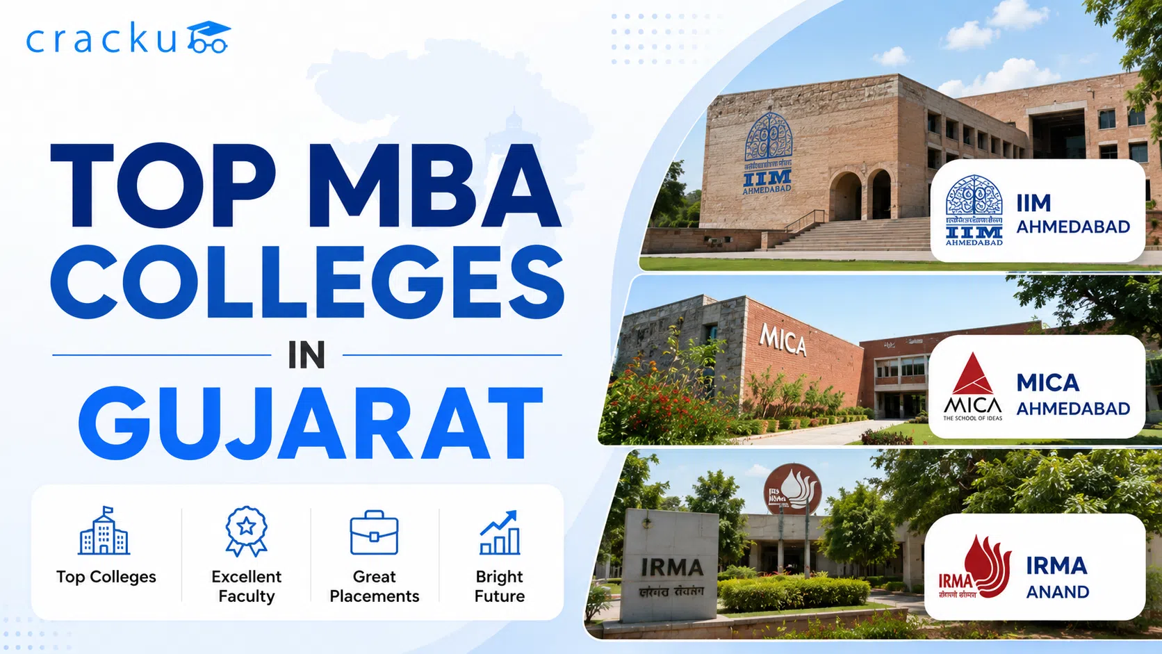 Top MBA Colleges in Gujarat 2026, Fees, Cutoffs, Placements
