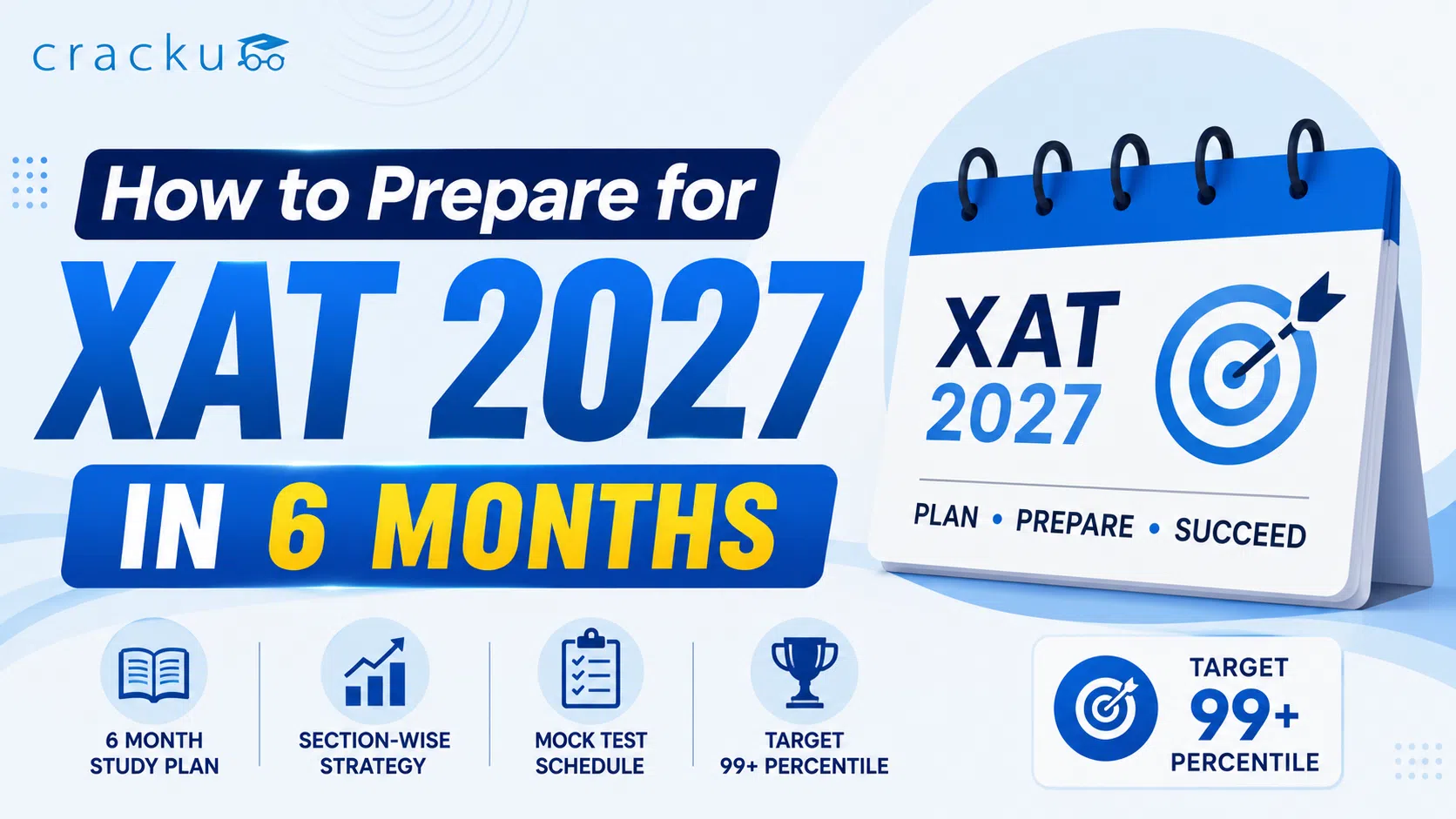 How to Prepare for XAT 2027 in 6 Months, Study Plan PDF