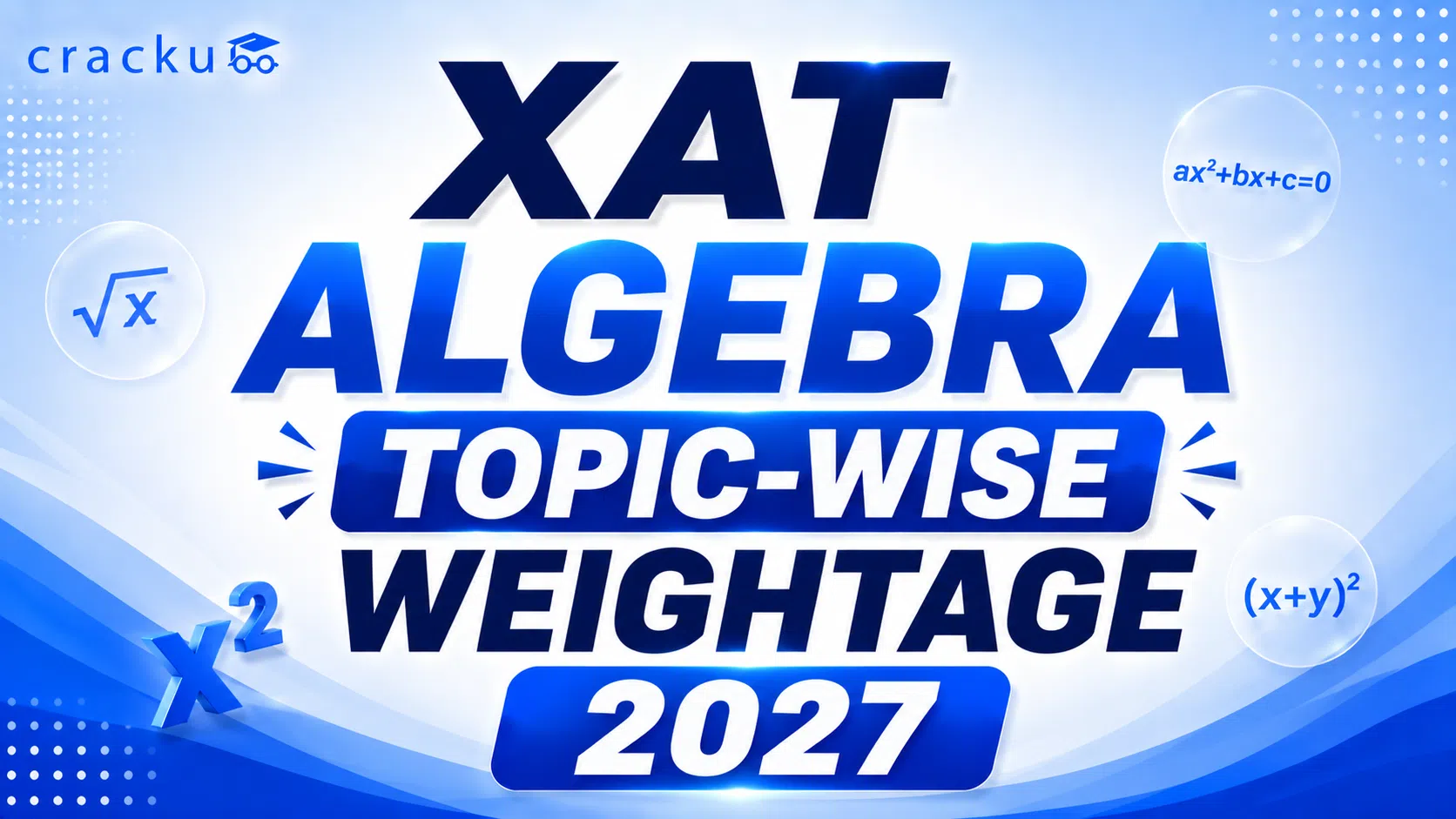 XAT Algebra Topic-Wise Weightage 2027,  Previous Year Trends image
