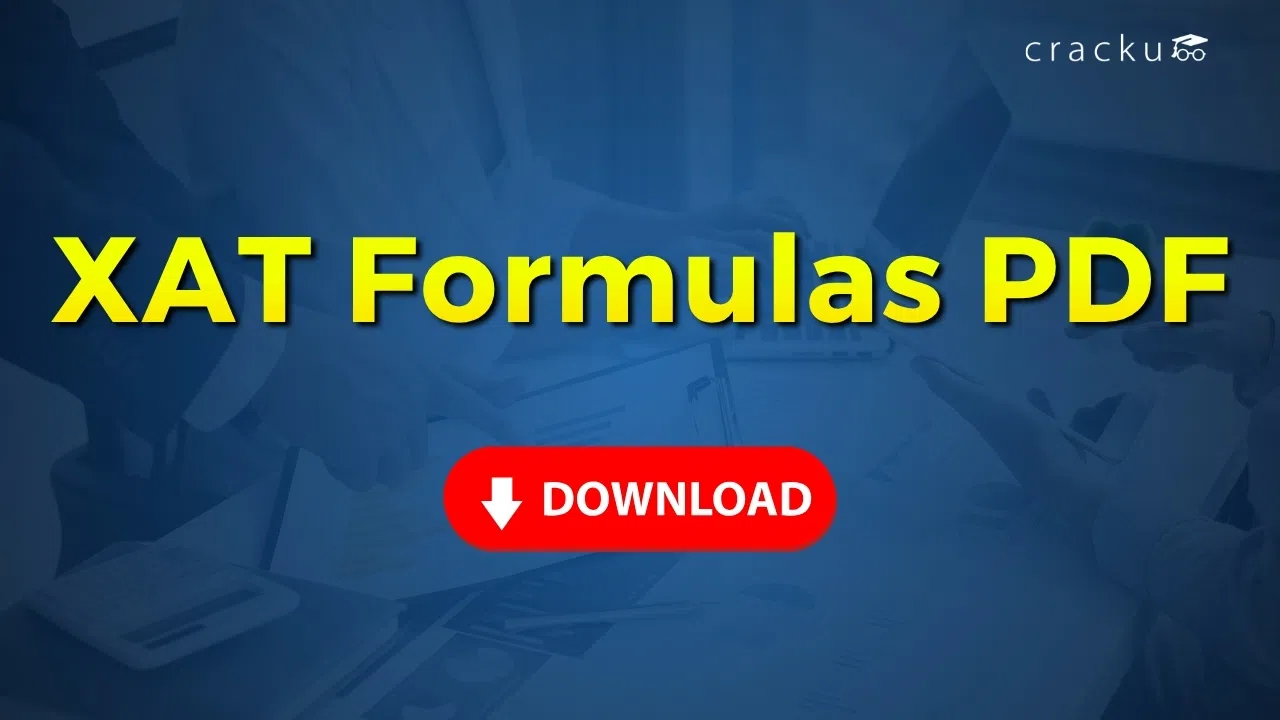 XAT Formulas PDF,  Download XAT Quant Important Formulas image